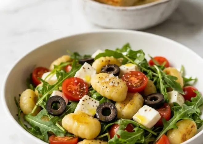 Frischer Gnocchisalat mit Rucola: Das Ultimative Low-Carb Sommer-Geheimnis