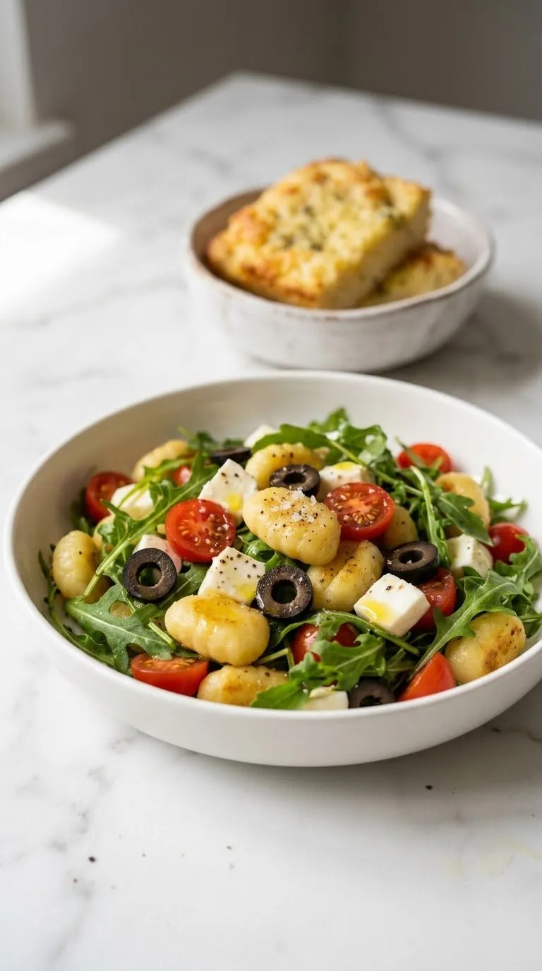 Frischer Gnocchisalat mit Rucola: Das Ultimative Low-Carb Sommer-Geheimnis