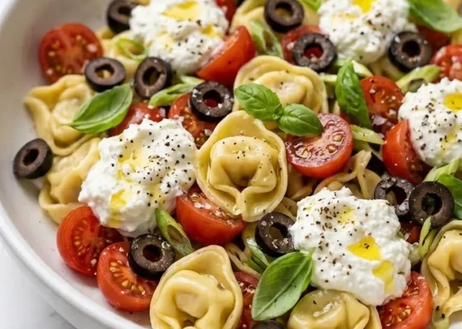 Frischer Tortellini-Salat mit Ricotta: Das Ultimative Sommerliche Nudel-Geheimnis