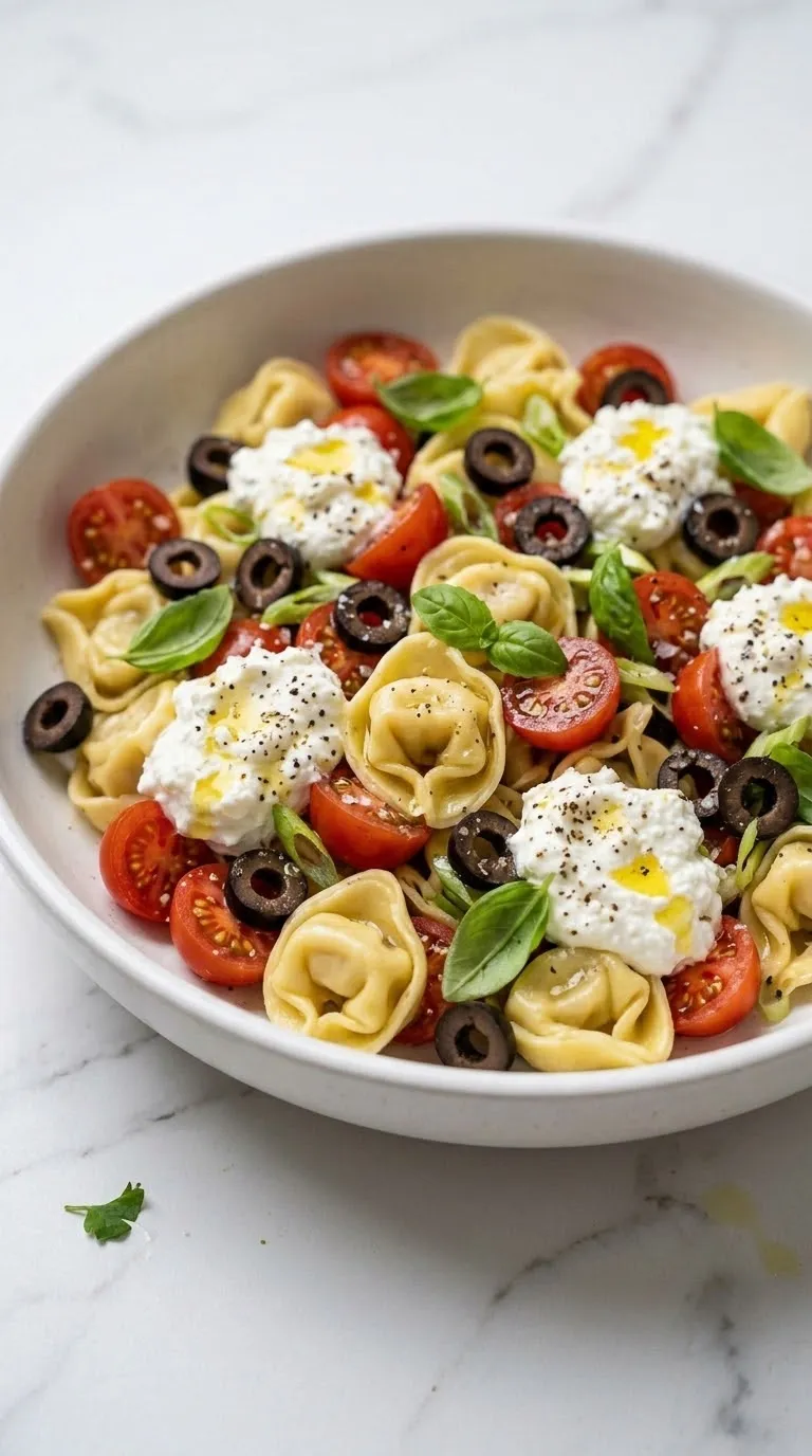 Frischer Tortellini-Salat mit Ricotta: Das Ultimative Sommerliche Nudel-Geheimnis