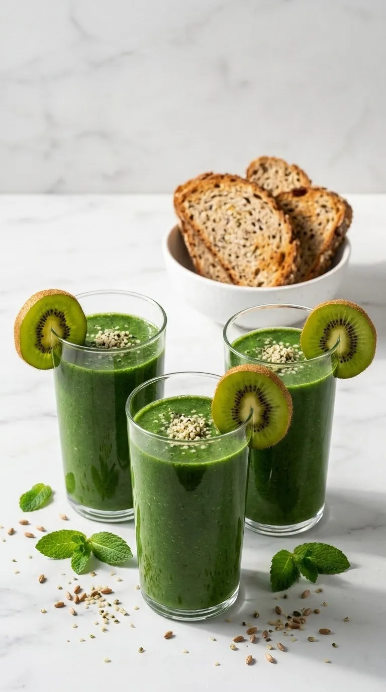 Erfrischender Keto-Grüner-Smoothie: Der ultimative Low-Carb Nährstoff-Kick