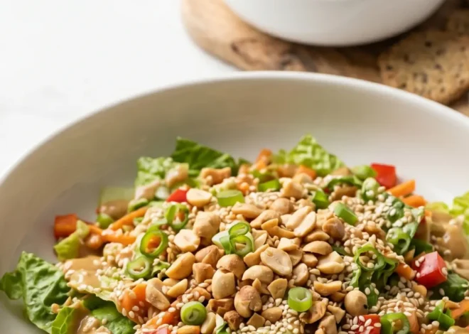 Erdnuss-Knusper-Salat: Das ultimative asiatische Keto-Rezept