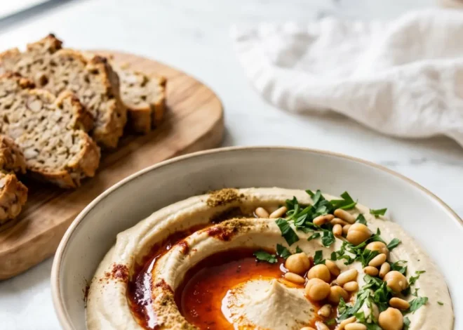 Cremiger Keto-Hummus-bi-Tahina: Das ultimative Low-Carb Originalrezept