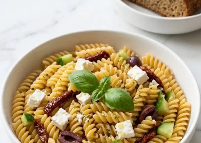 Keto Mediterraner Nudelsalat — Herzhaft, frisch und ohne Kohlenhydrate