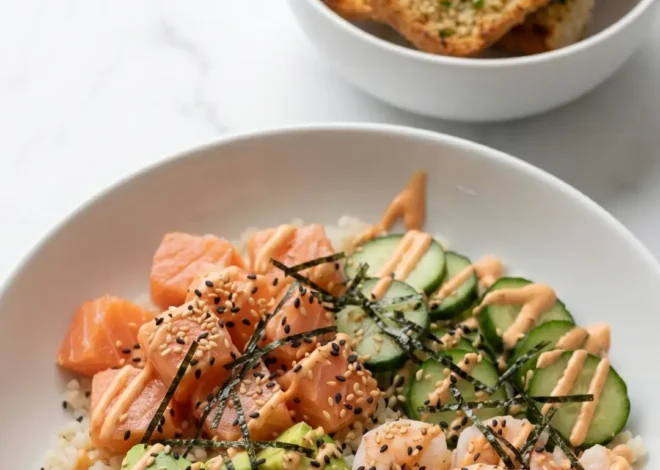 Frische Keto-Sushi-Bowl: Das ultimative Low-Carb Rezept ohne Reis