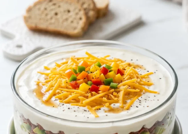 Keto Über-Nacht-Salat — Knackig geschichtet und ohne Kohlenhydrate