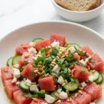Keto Wassermelonen-Feta-Salat mit Minze — Frisch, schnell und ohne Kohlenhydrate