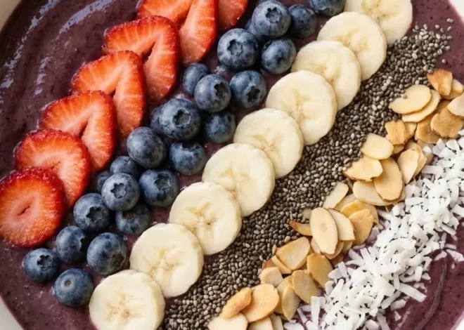 Frische Acai Smoothie Bowl: Das ultimative Low-Carb Frühstücksgeheimnis