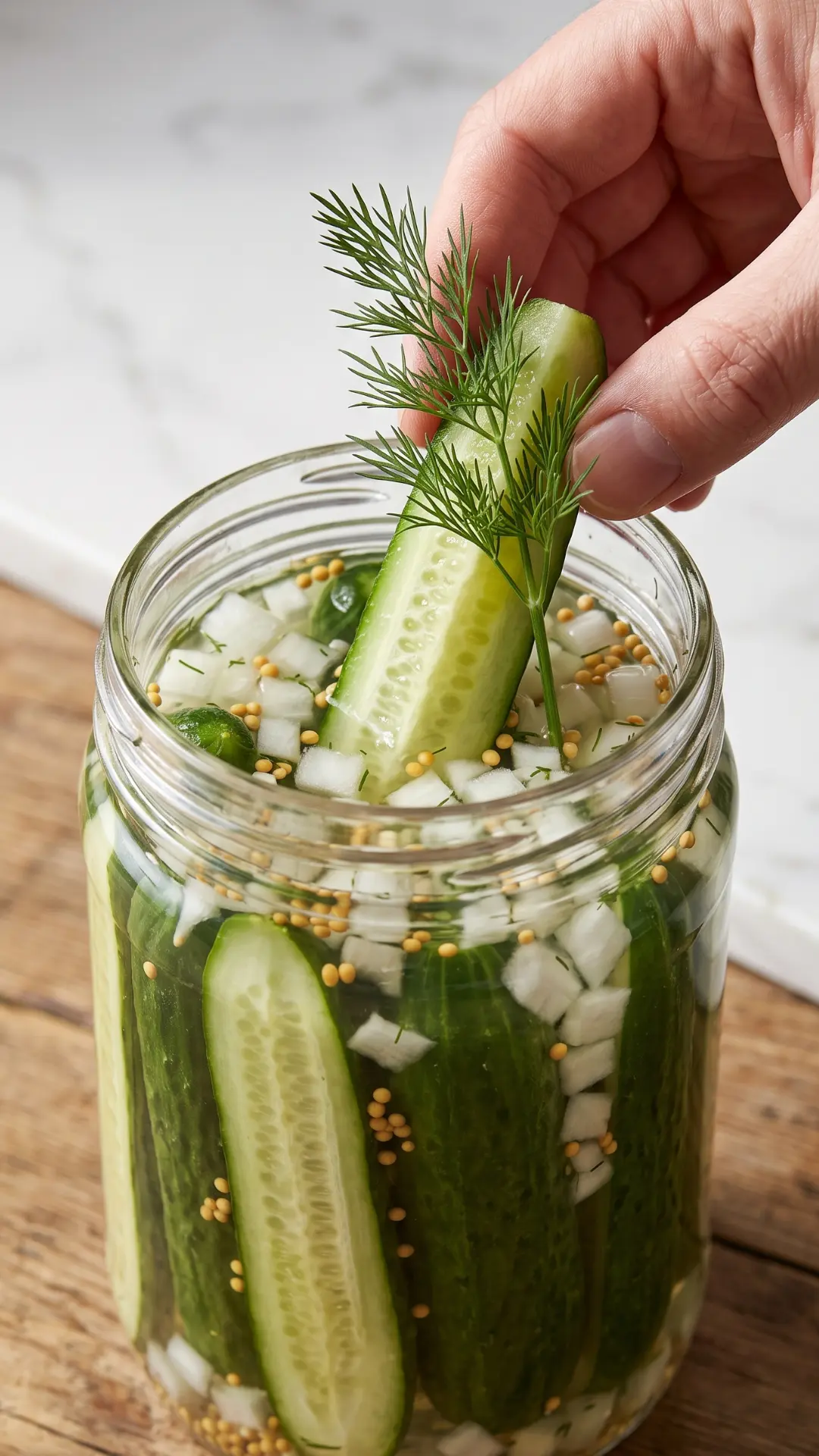 Blitzschnelle Schüttelgurken ohne Kochen