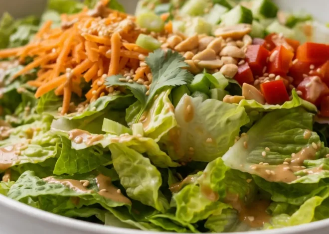 Erdnuss-Knusper-Salat – Ultimatives Rezept für ein Low-Carb Geschmackserlebnis