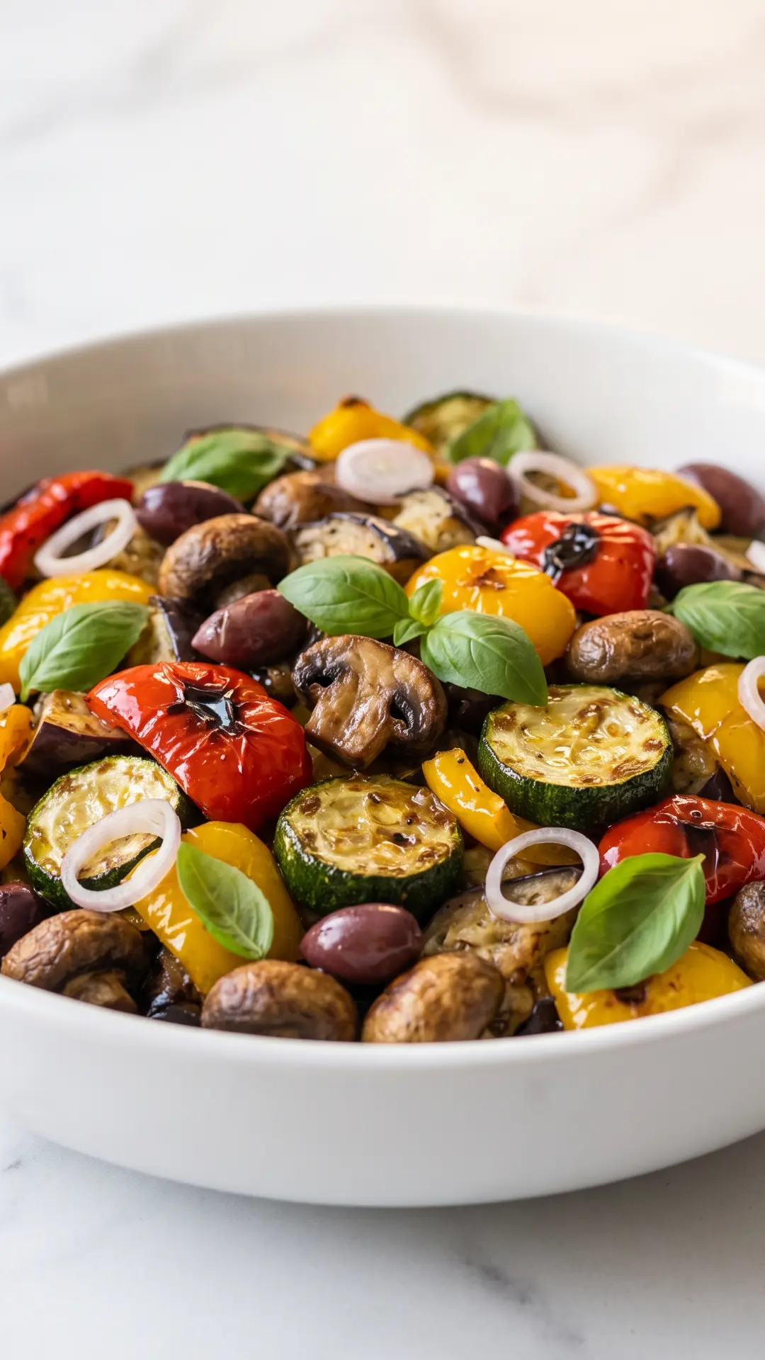 Frische italienische Antipasti: Das ultimative Low-Carb Ofengemüse