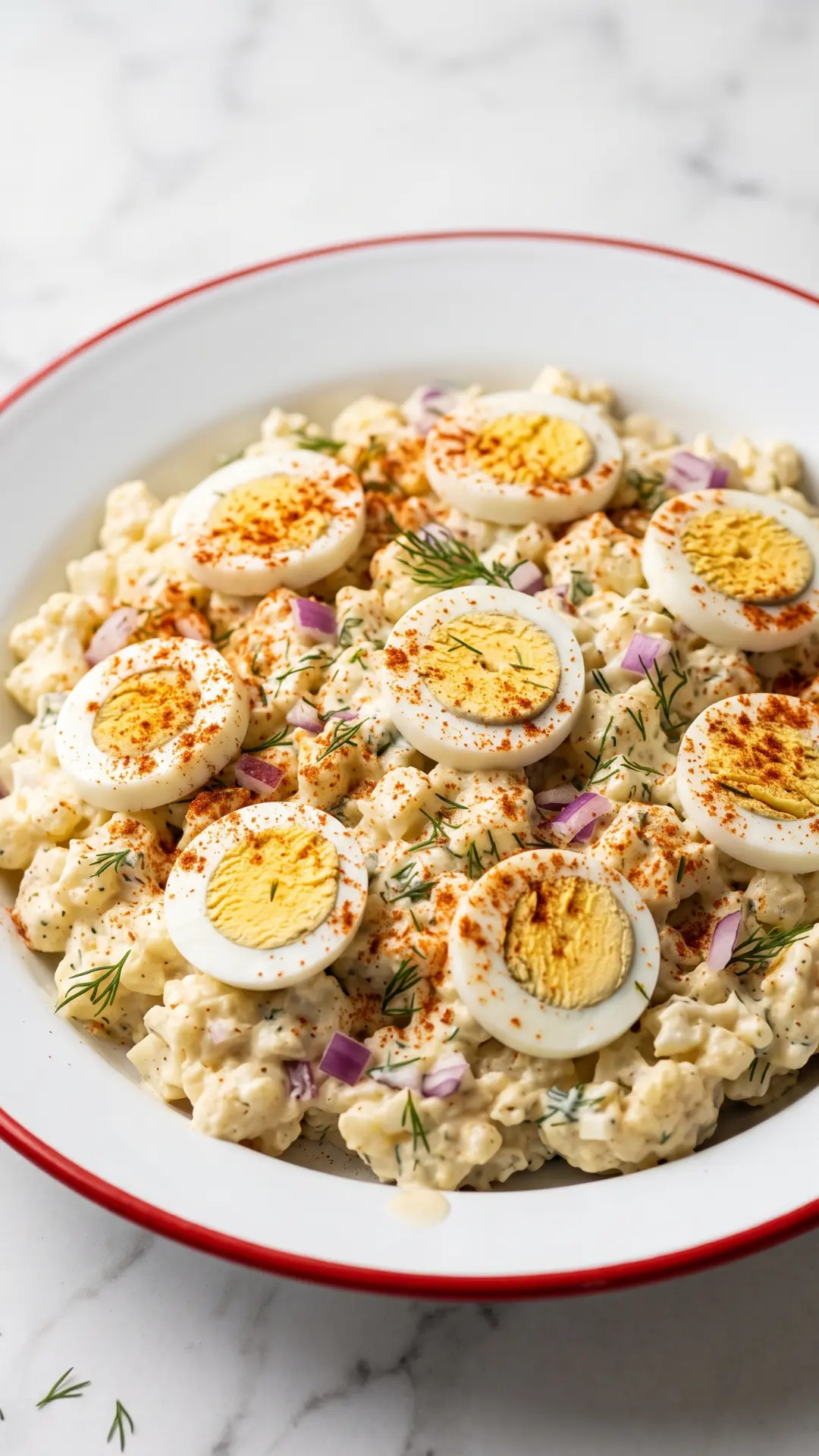 Einfacher Low-Carb Faux Kartoffelsalat: Das ultimative Keto-Rezept ohne Kohlenhydrate