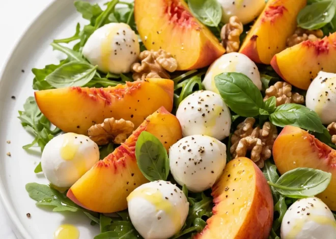 Frischer Millionärs-Pfirsichsalat: Das ultimative Keto-Sommerrezept