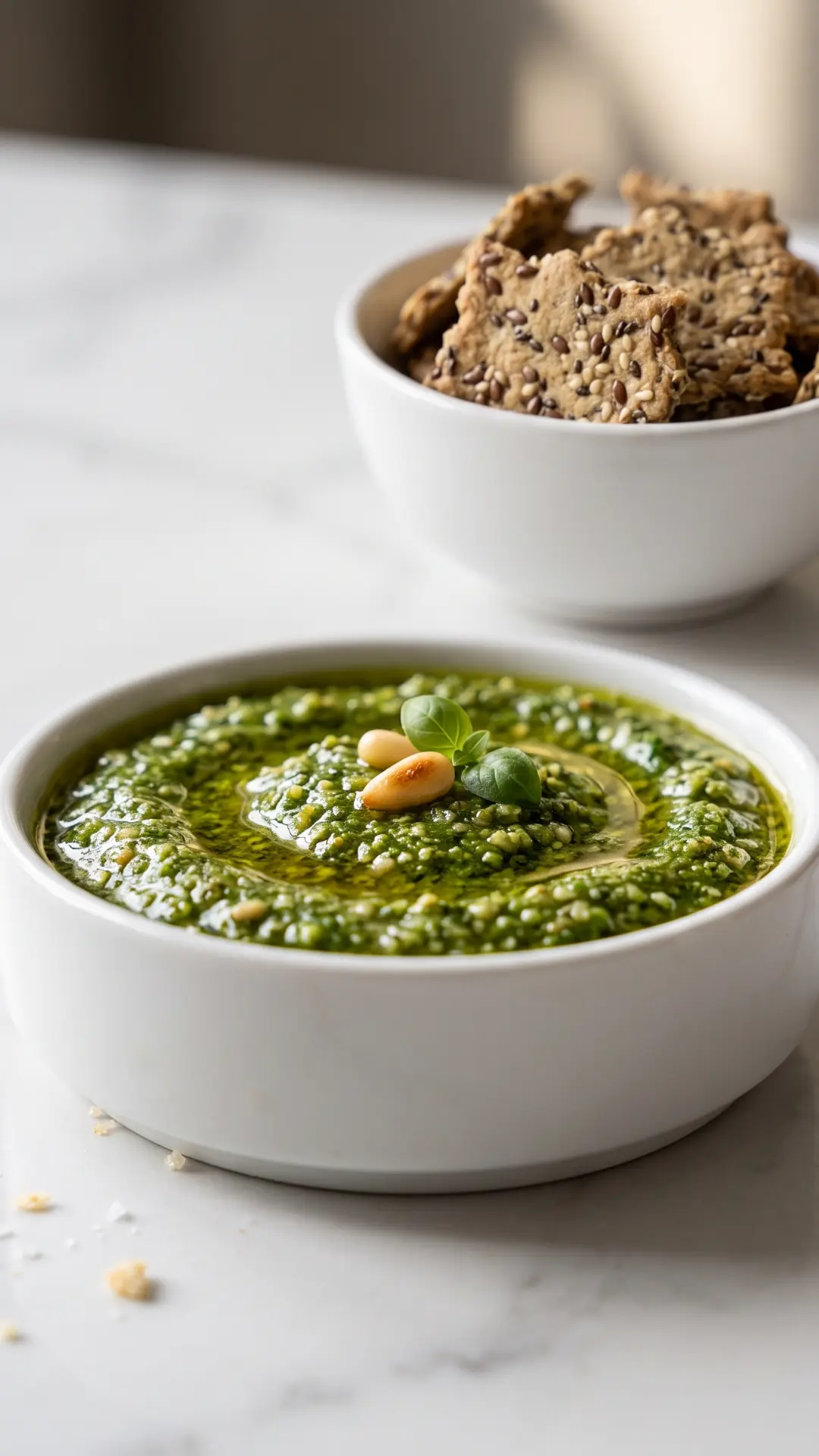 Frisches Pesto alla Genovese: Das traditionelle Low-Carb Originalrezept