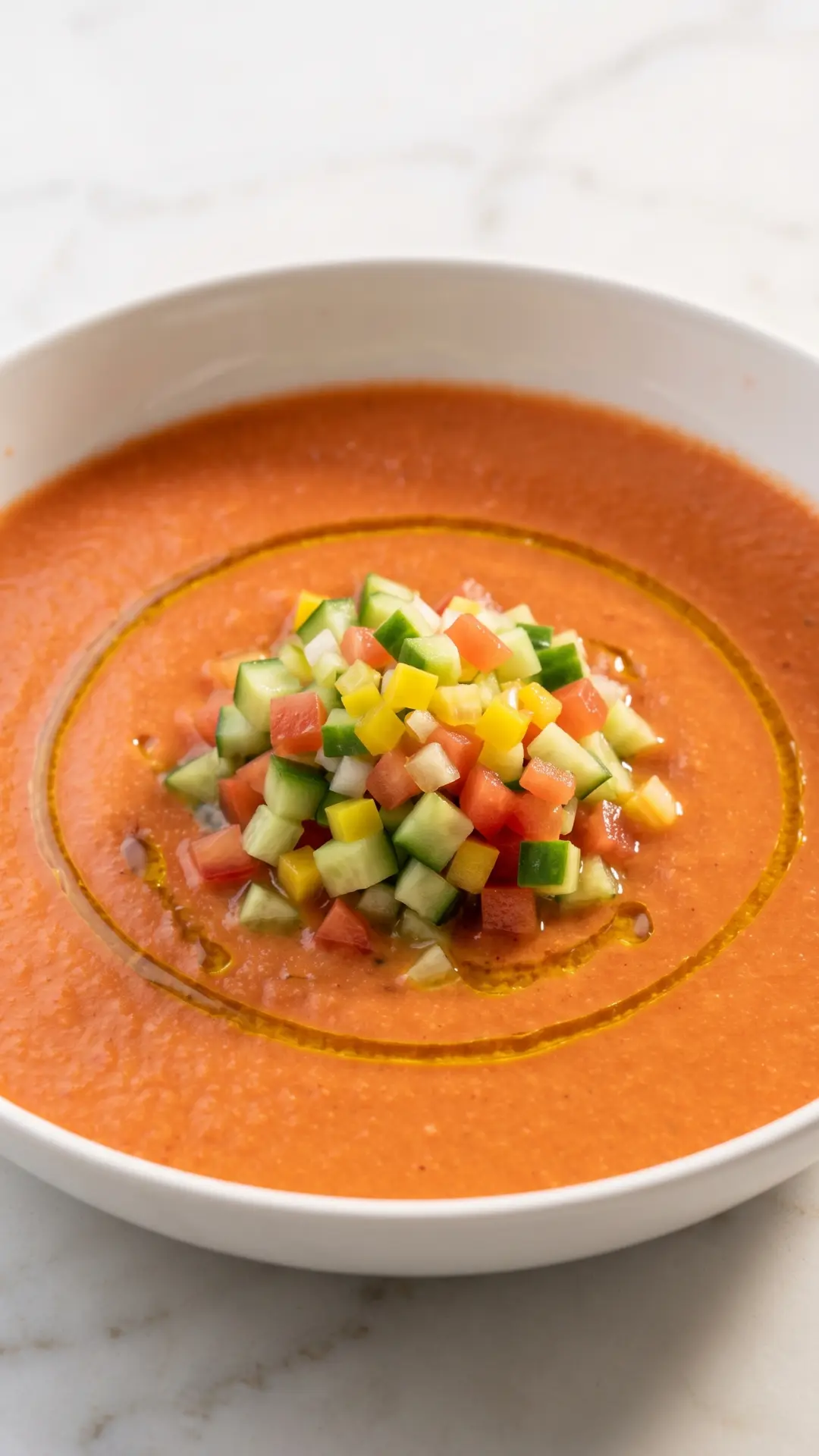 andalusische Gazpacho kohlenhydratarm