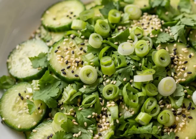 Asiatischer Gurkensalat Keto: Frisch & Ultimativ Ohne Kohlenhydrate
