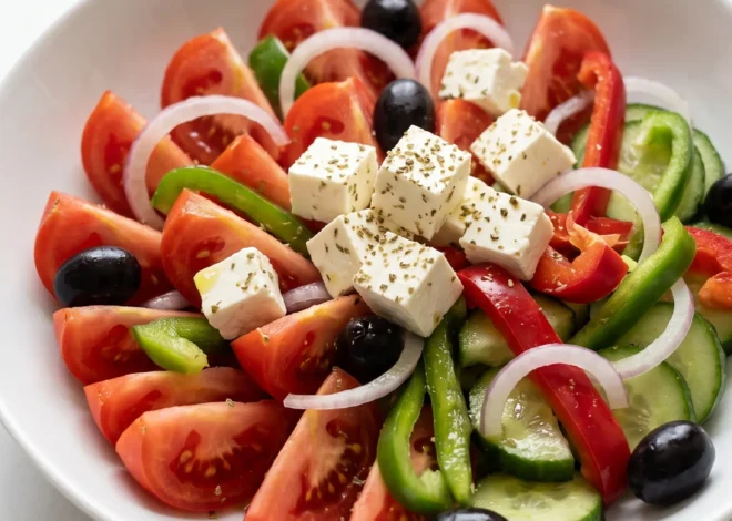 Griechischer Bauernsalat – Frischer Keto Klassiker in 20 Min