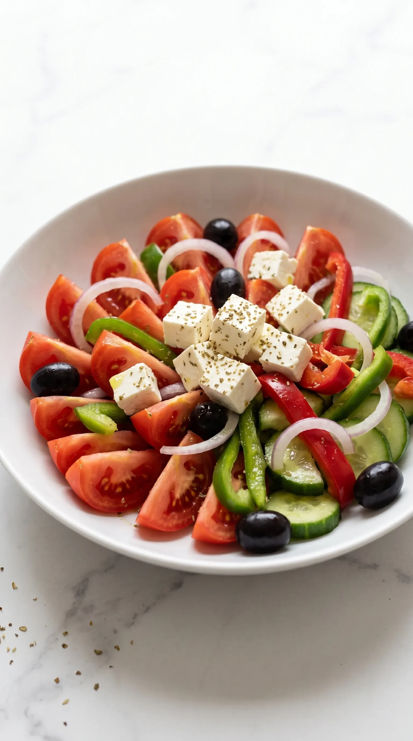Griechischer Bauernsalat – Frischer Keto Klassiker in 20 Min