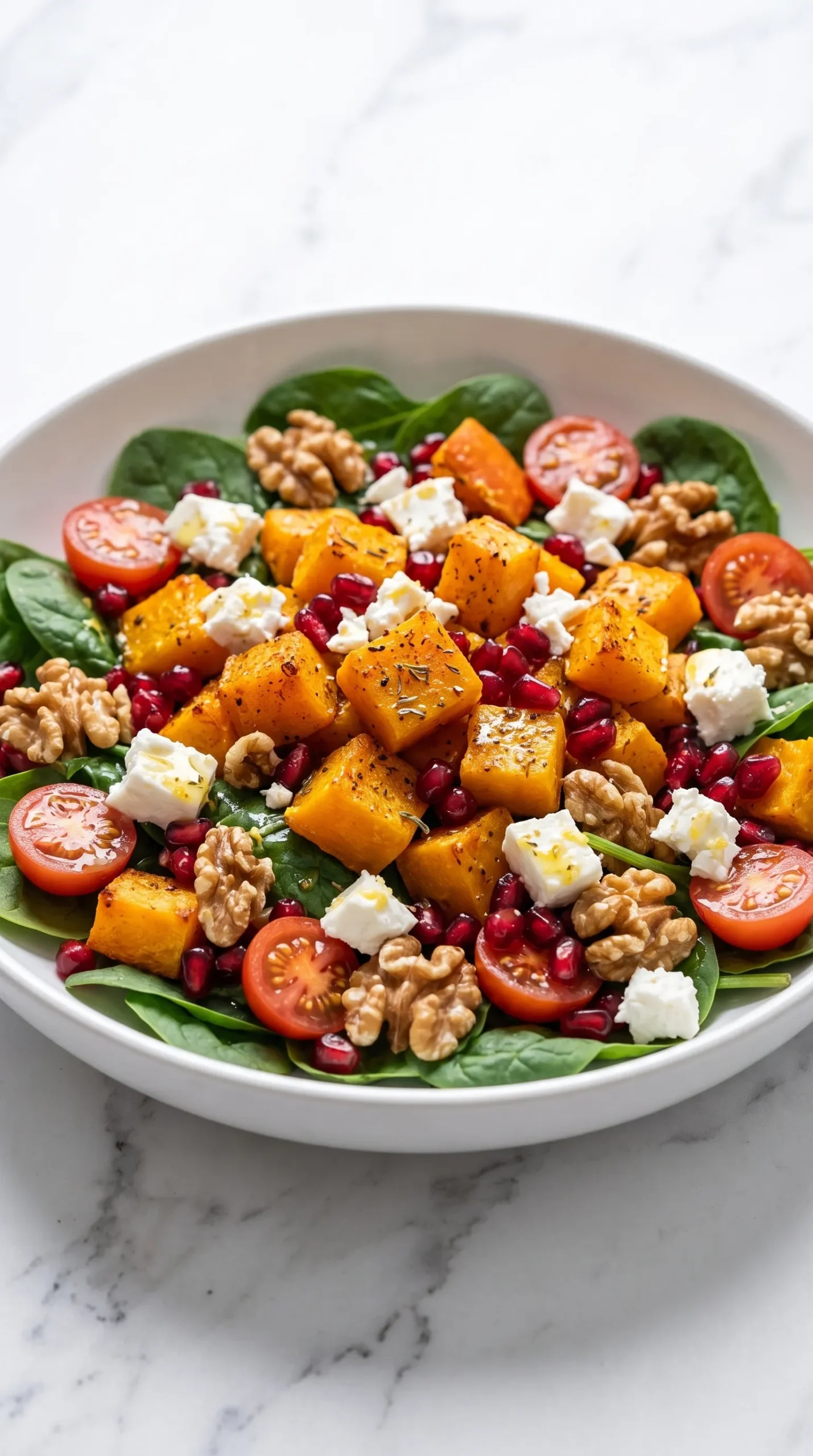 30 Minuten Kürbissalat mit Hokkaido und Feta Rezept