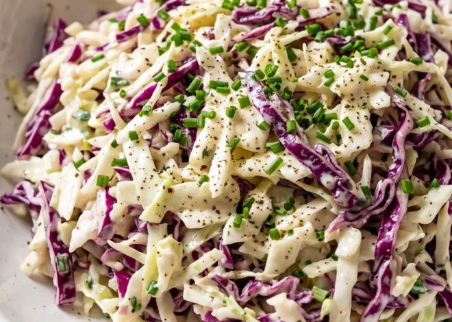 Keto Coleslaw Low-Carb Krautsalat Rezept