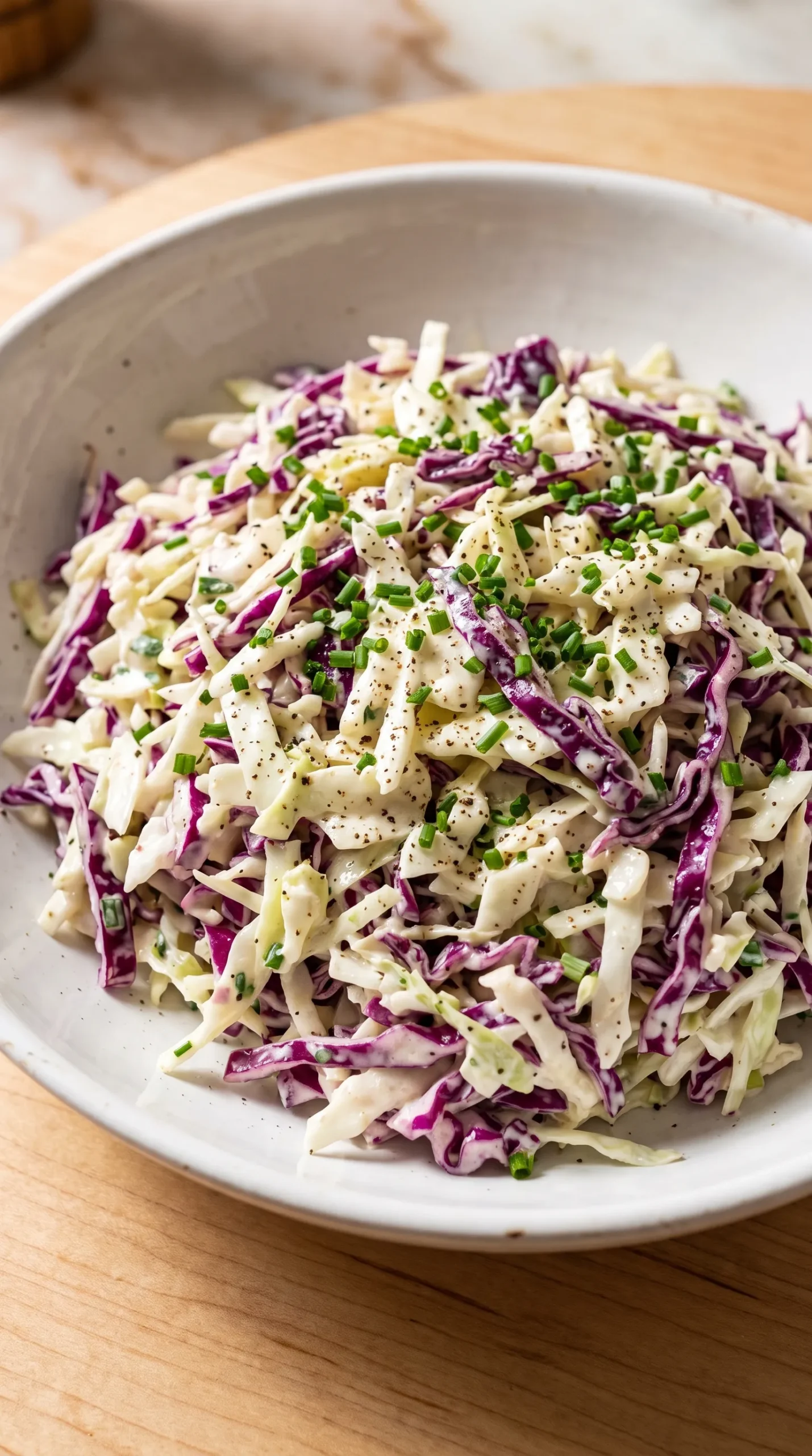 Keto Coleslaw Low-Carb Krautsalat Rezept