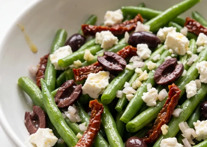Grüner Bohnensalat mediterran – Perfekt & Schnell für Keto Zubereitet