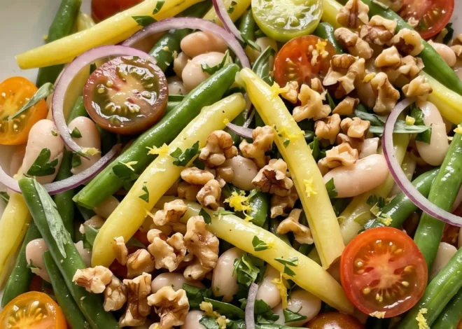 Bunter Bohnensalat mit Estragon – Perfekt & Frisch für Keto