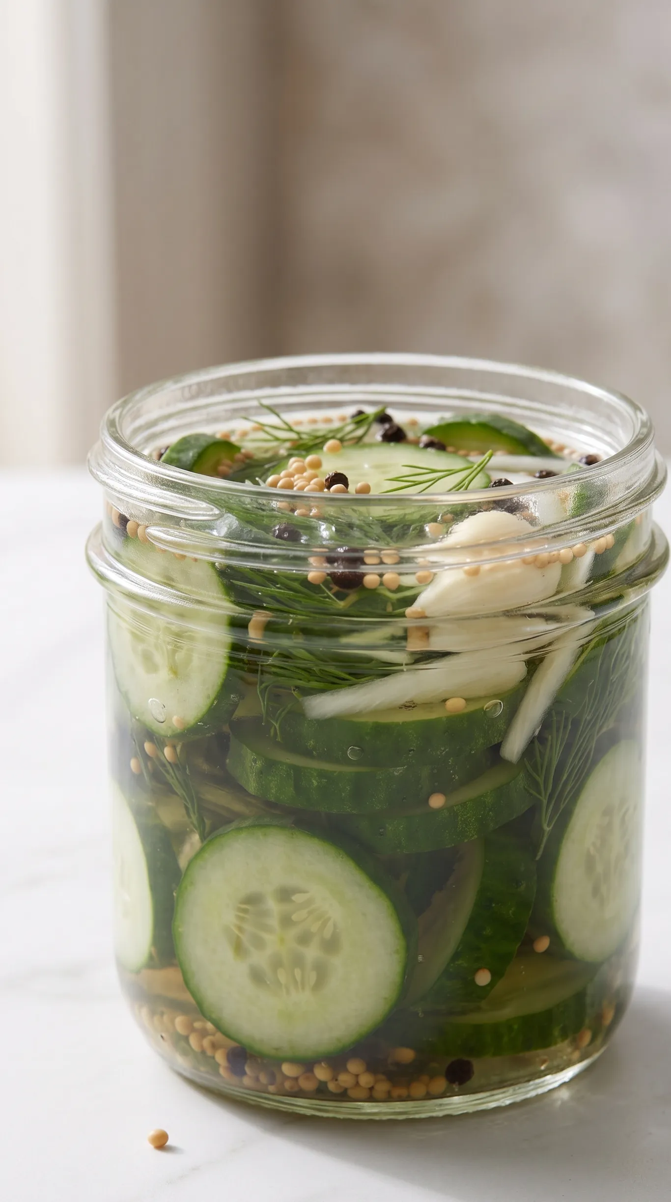 Essiggurken ohne Zucker selber machen kohlenhydratarm — knackige Keto-Gewürzgurken im Glas